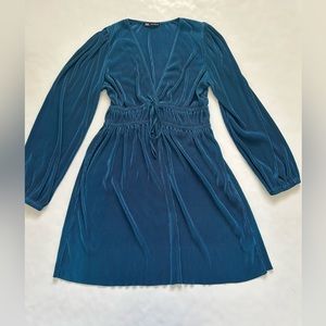 Zara Long Sleeve Mini Dress size L